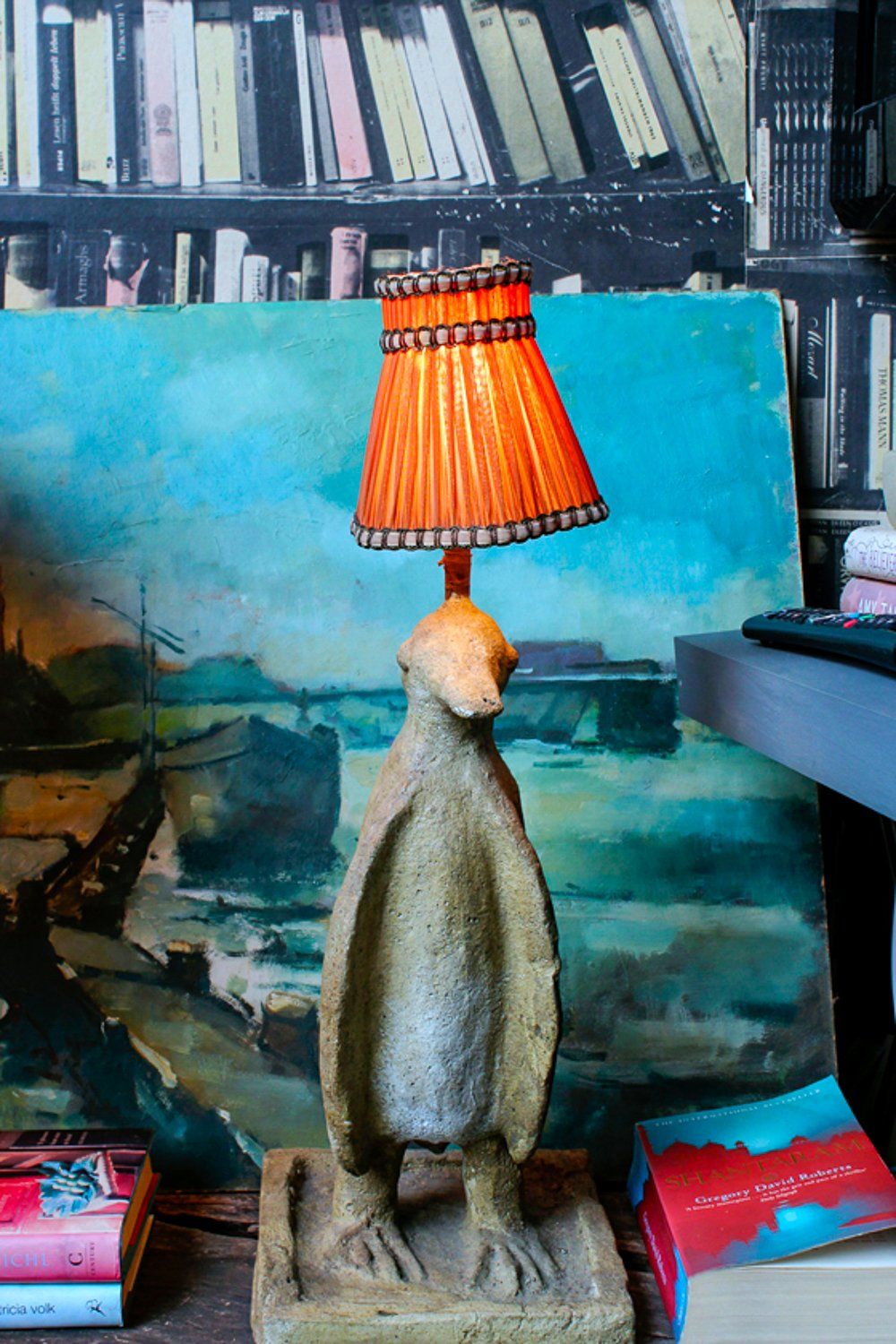 penguin lamp