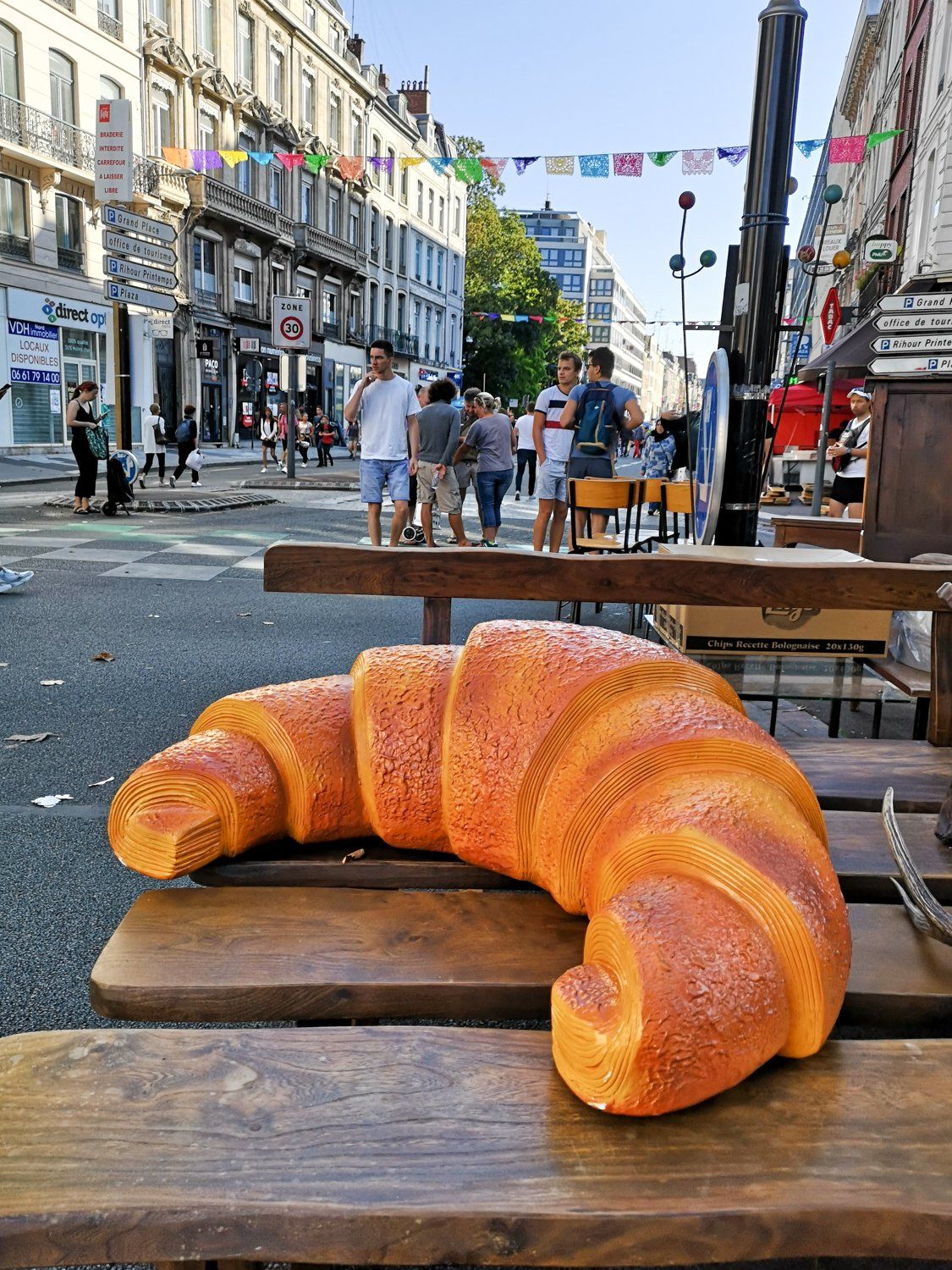 hurry up with my damn croissant