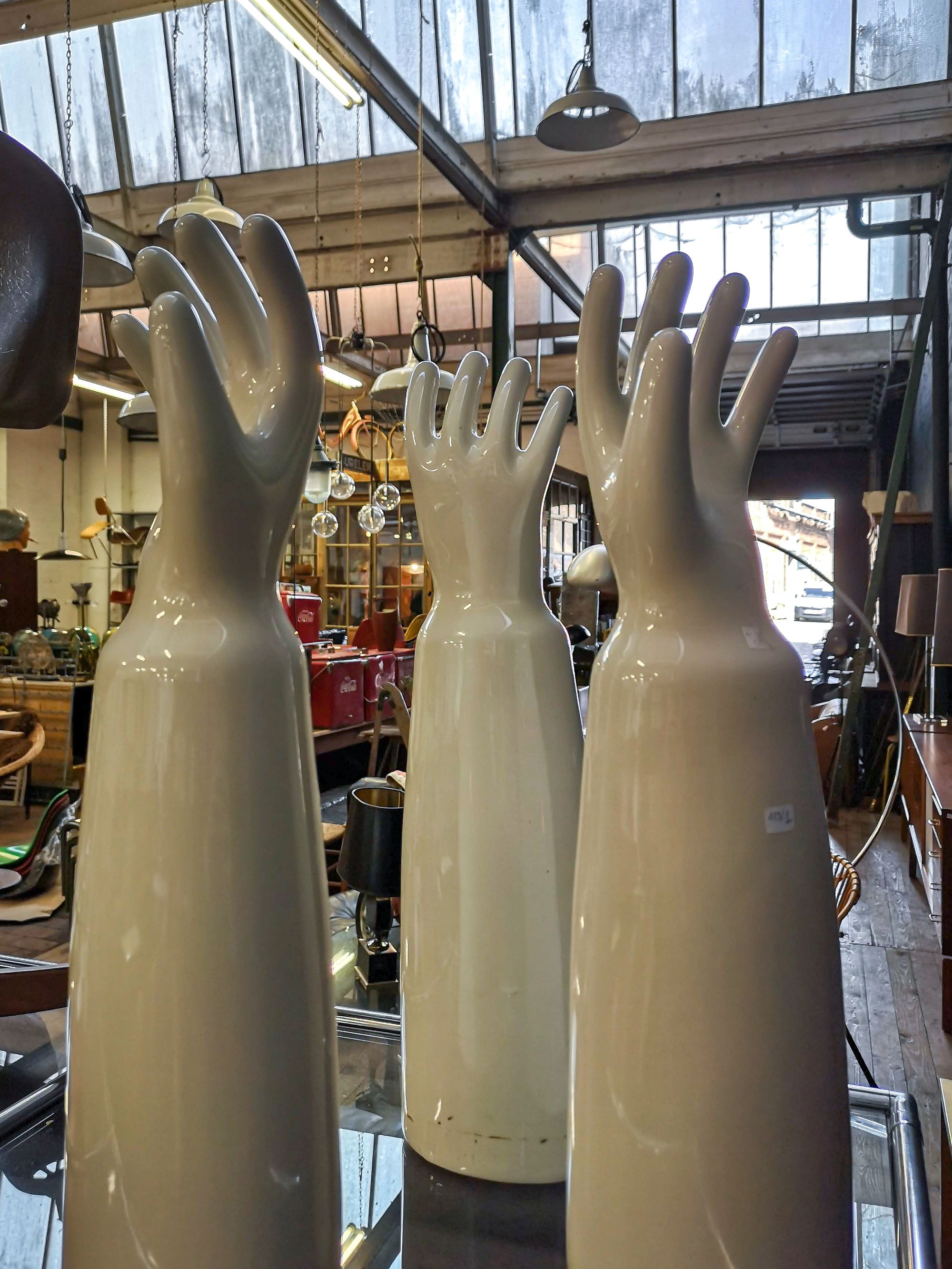 ceramic hands